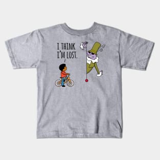 I THINK I'M LOST Kids T-Shirt